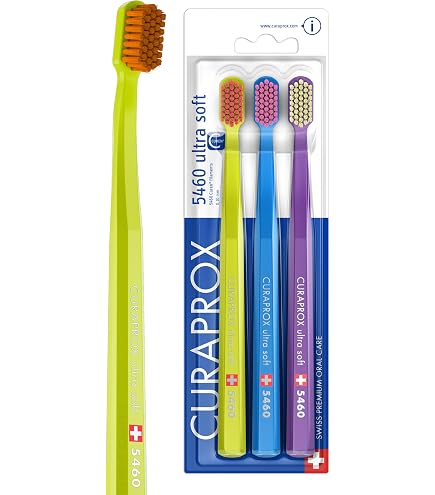 Amazon.com : Curaprox CS 5460 Ultra-Soft Toothbrush – Adult Tooth